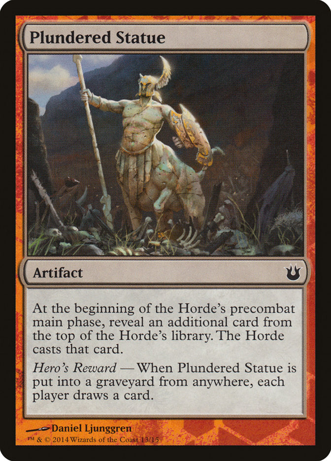 Plundered Statue [Hero's Path Promos] | Empire Gaming NC