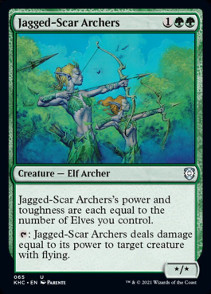 Jagged-Scar Archers [Kaldheim Commander] | Empire Gaming NC