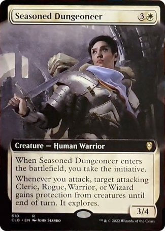 Seasoned Dungeoneer (Extended Art) [Commander Legends: Battle for Baldur's Gate] | Empire Gaming NC