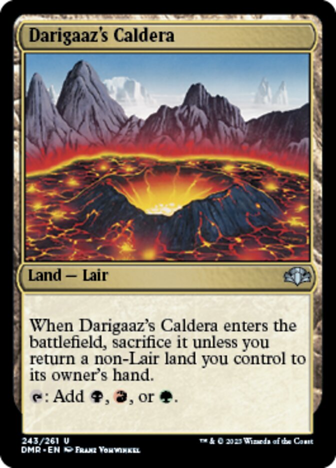 Darigaaz's Caldera [Dominaria Remastered] | Empire Gaming NC