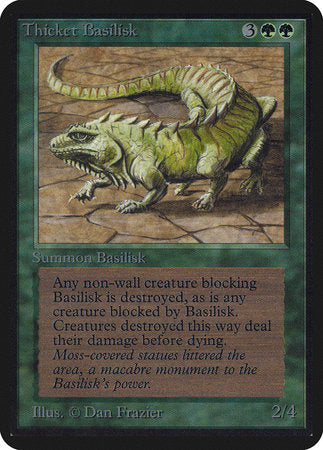 Thicket Basilisk [Limited Edition Alpha] | Empire Gaming NC