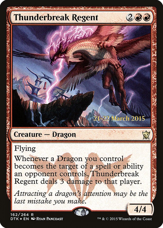 Thunderbreak Regent  [Dragons of Tarkir Prerelease Promos] | Empire Gaming NC