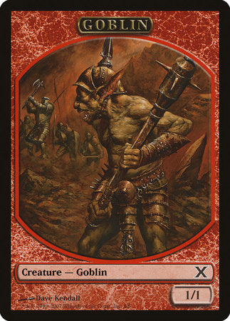 Goblin Token [Tenth Edition Tokens] | Empire Gaming NC