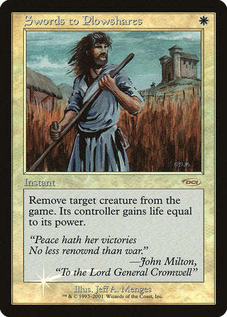 Swords to Plowshares [Friday Night Magic 2001] | Empire Gaming NC