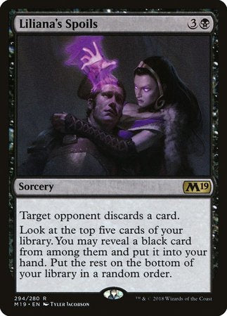 Liliana's Spoils [Core Set 2019] | Empire Gaming NC