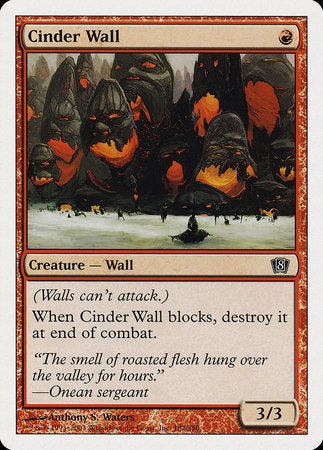 Cinder Wall [Eighth Edition] | Empire Gaming NC