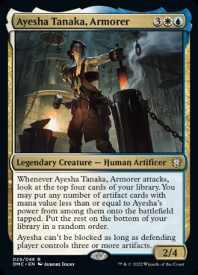 Ayesha Tanaka, Armorer [Dominaria United Commander] | Empire Gaming NC