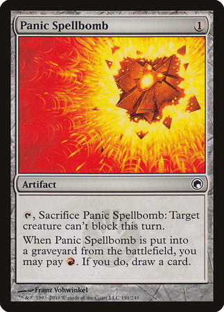 Panic Spellbomb [Scars of Mirrodin] | Empire Gaming NC