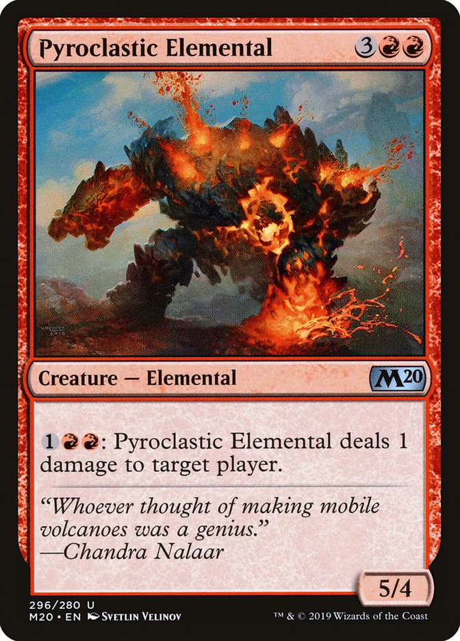 Pyroclastic Elemental [Core Set 2020] | Empire Gaming NC