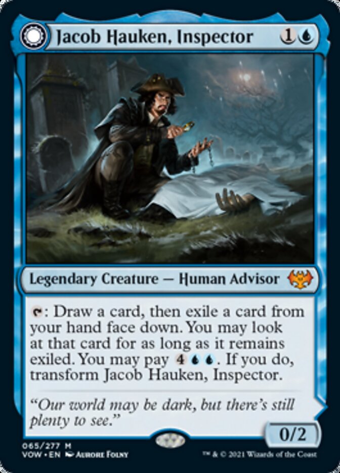 Jacob Hauken, Inspector // Hauken's Insight [Innistrad: Crimson Vow] | Empire Gaming NC