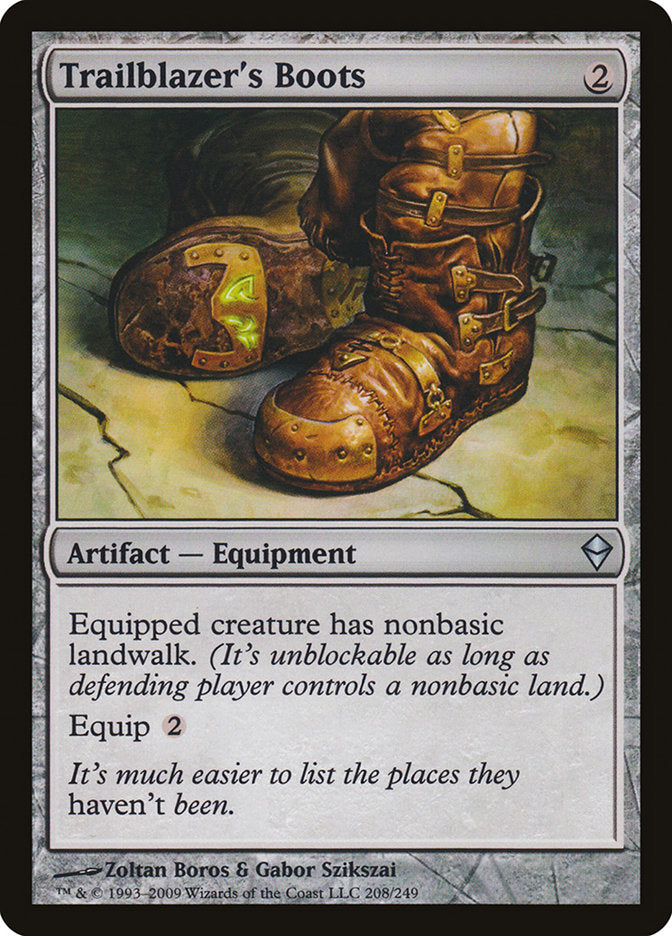 Trailblazer's Boots [Zendikar] | Empire Gaming NC