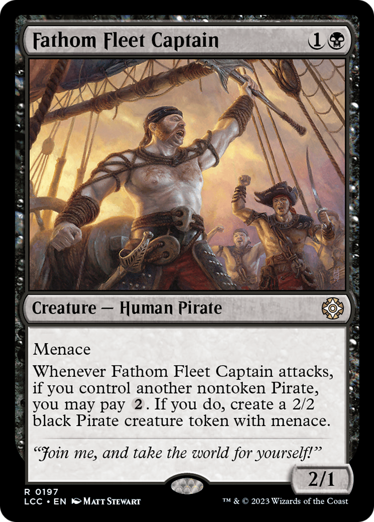 Fathom Fleet Captain [The Lost Caverns of Ixalan Commander] | Empire Gaming NC