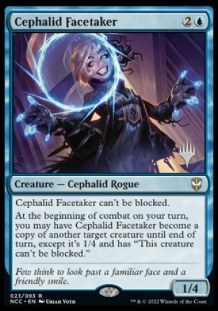 Cephalid Facetaker (Promo Pack) [Streets of New Capenna Commander Promos] | Empire Gaming NC