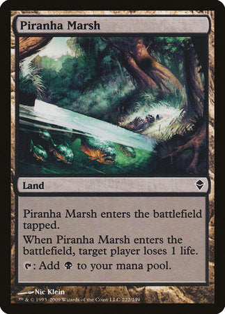 Piranha Marsh [Zendikar] | Empire Gaming NC