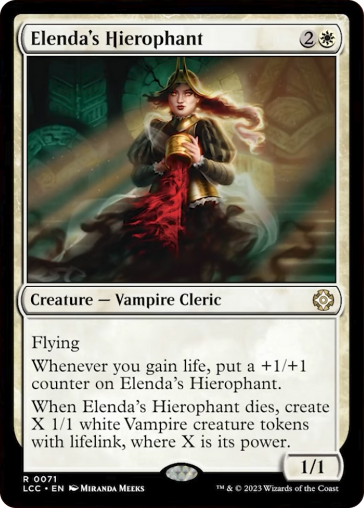 Elenda's Hierophant [The Lost Caverns of Ixalan Commander] | Empire Gaming NC