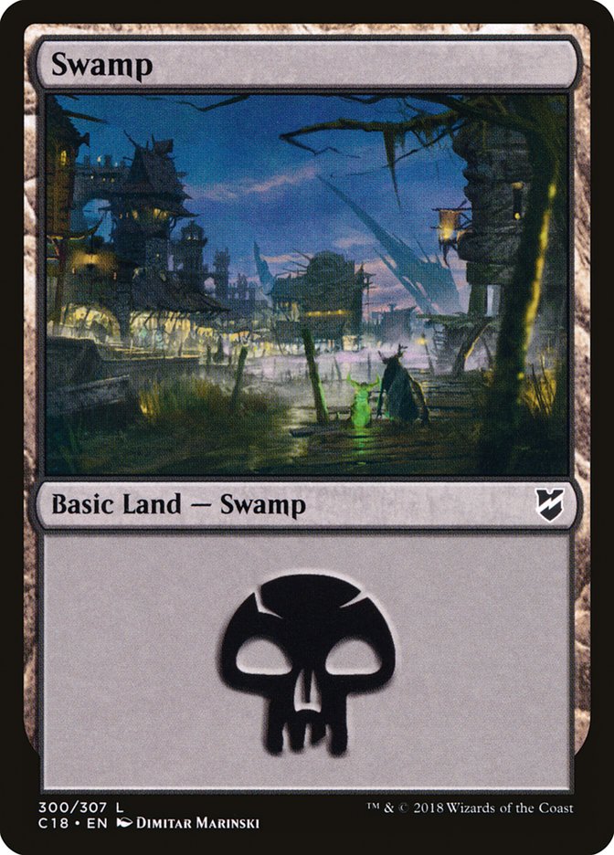 Swamp [Commander 2018] | Empire Gaming NC