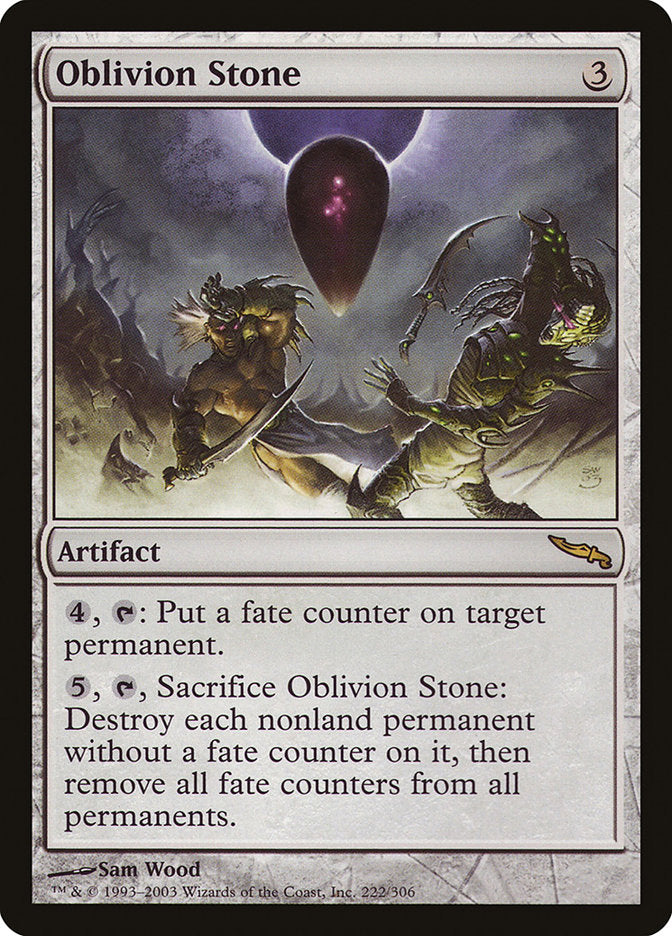 Oblivion Stone [Mirrodin] | Empire Gaming NC