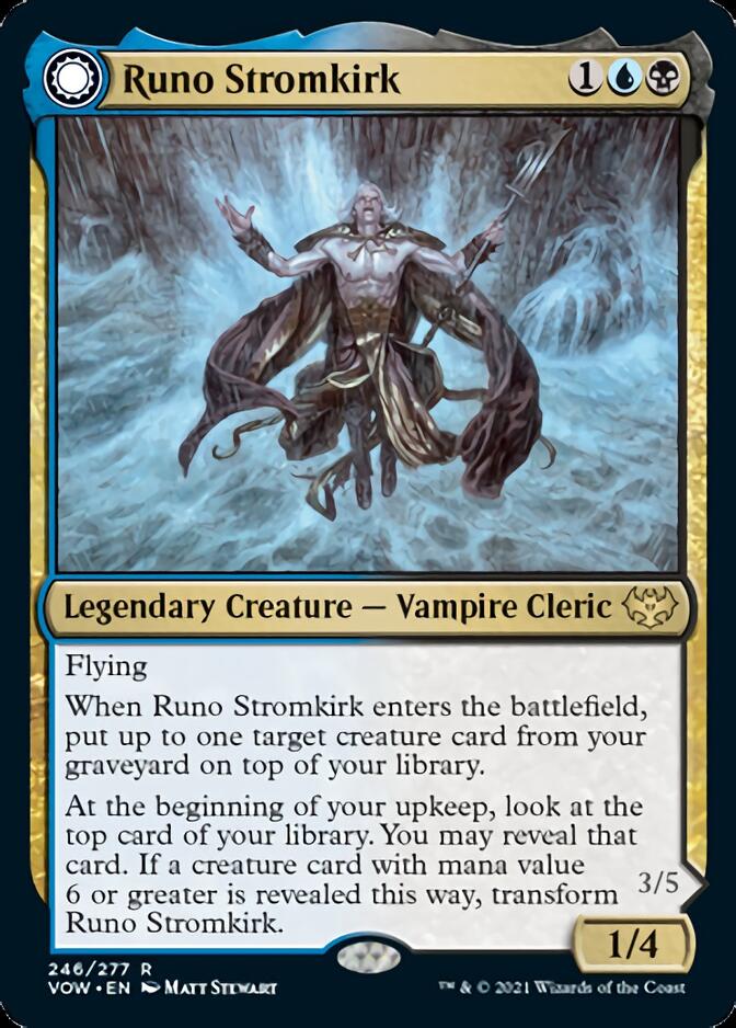 Runo Stromkirk // Krothuss, Lord of the Deep [Innistrad: Crimson Vow] | Empire Gaming NC