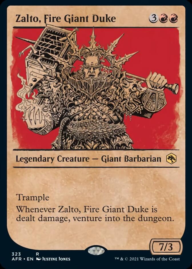 Zalto, Fire Giant Duke (Showcase) [Dungeons & Dragons: Adventures in the Forgotten Realms] | Empire Gaming NC