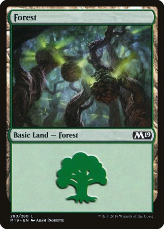 Forest (280) [Core Set 2019] | Empire Gaming NC