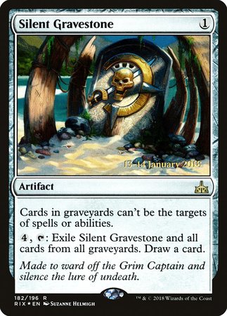 Silent Gravestone [Rivals of Ixalan Promos] | Empire Gaming NC