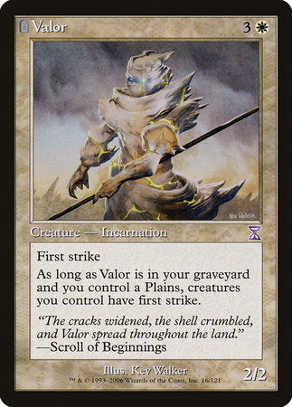 Valor [Time Spiral Timeshifted] | Empire Gaming NC