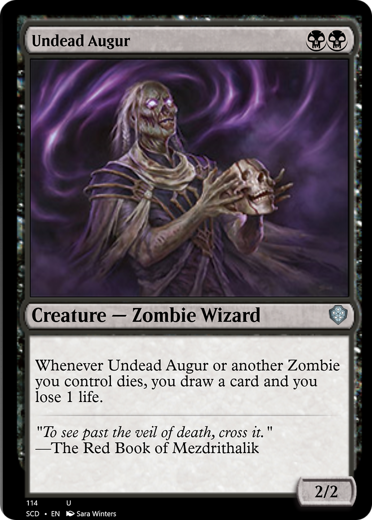 Undead Augur [Starter Commander Decks] | Empire Gaming NC