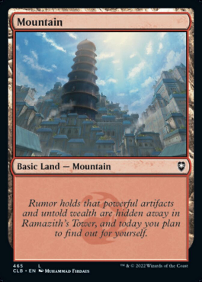 Mountain (465) [Commander Legends: Battle for Baldur's Gate] | Empire Gaming NC