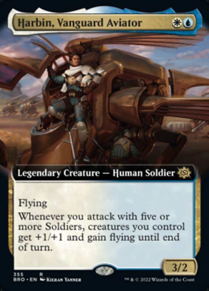 Harbin, Vanguard Aviator (Extended Art) [The Brothers' War] | Empire Gaming NC