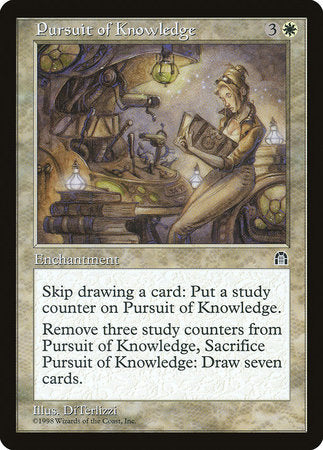 Pursuit of Knowledge [Stronghold] | Empire Gaming NC