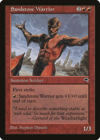 Sandstone Warrior [Tempest] | Empire Gaming NC