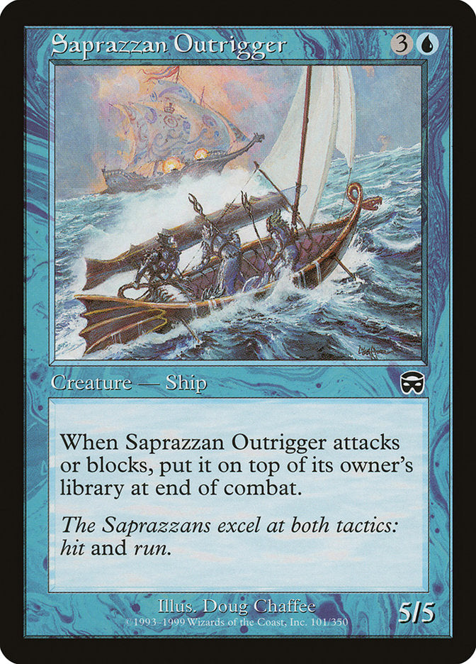 Saprazzan Outrigger [Mercadian Masques] | Empire Gaming NC