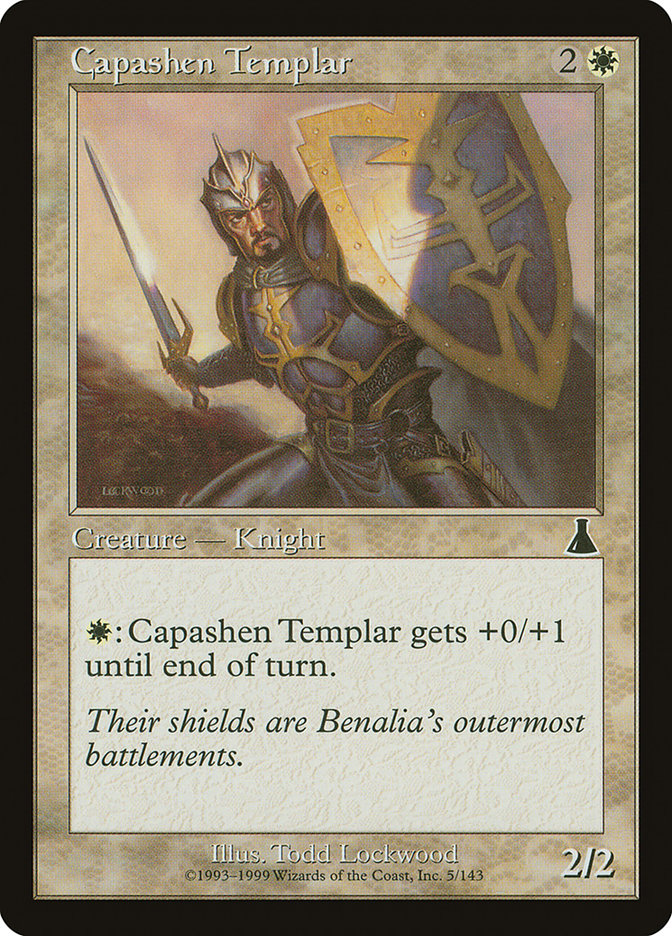 Capashen Templar [Urza's Destiny] | Empire Gaming NC