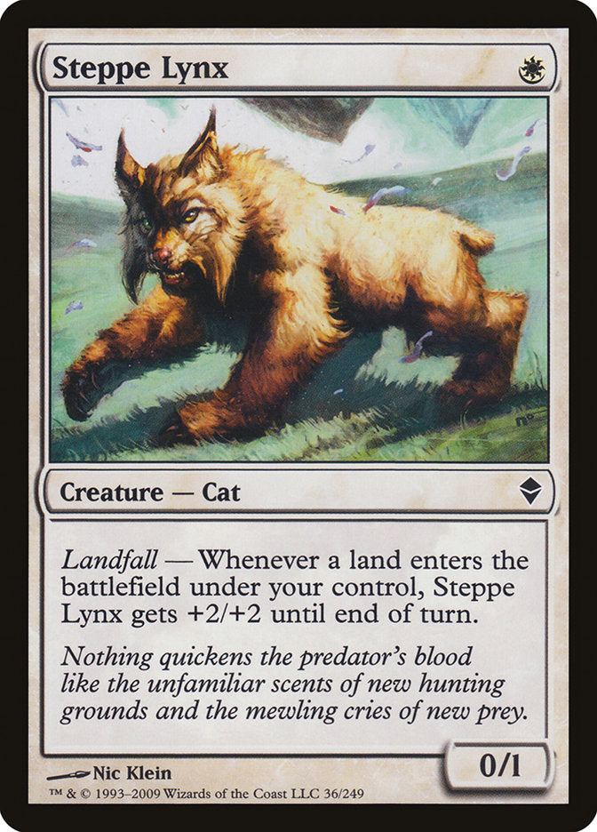 Steppe Lynx [Zendikar] | Empire Gaming NC