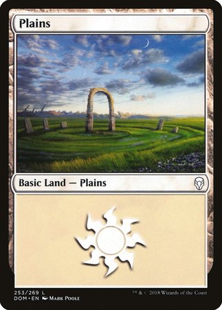 Plains (253) [Dominaria] | Empire Gaming NC