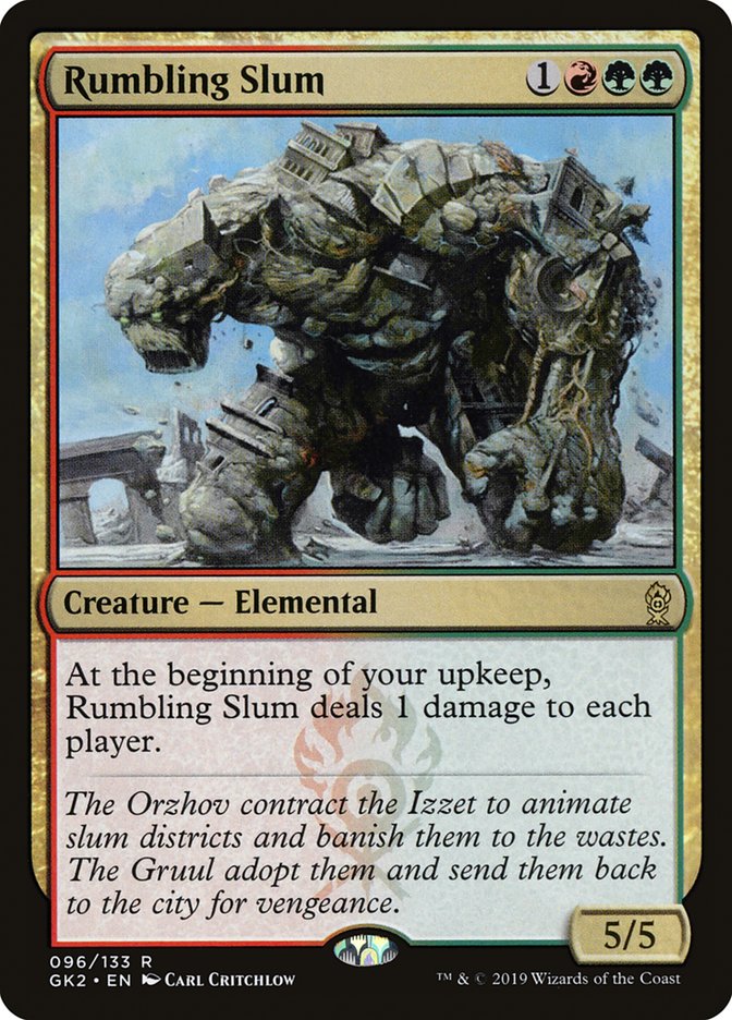 Rumbling Slum [Ravnica Allegiance Guild Kit] | Empire Gaming NC