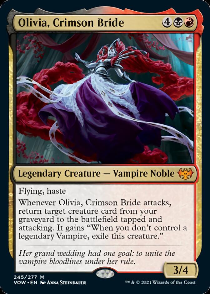 Olivia, Crimson Bride [Innistrad: Crimson Vow] | Empire Gaming NC