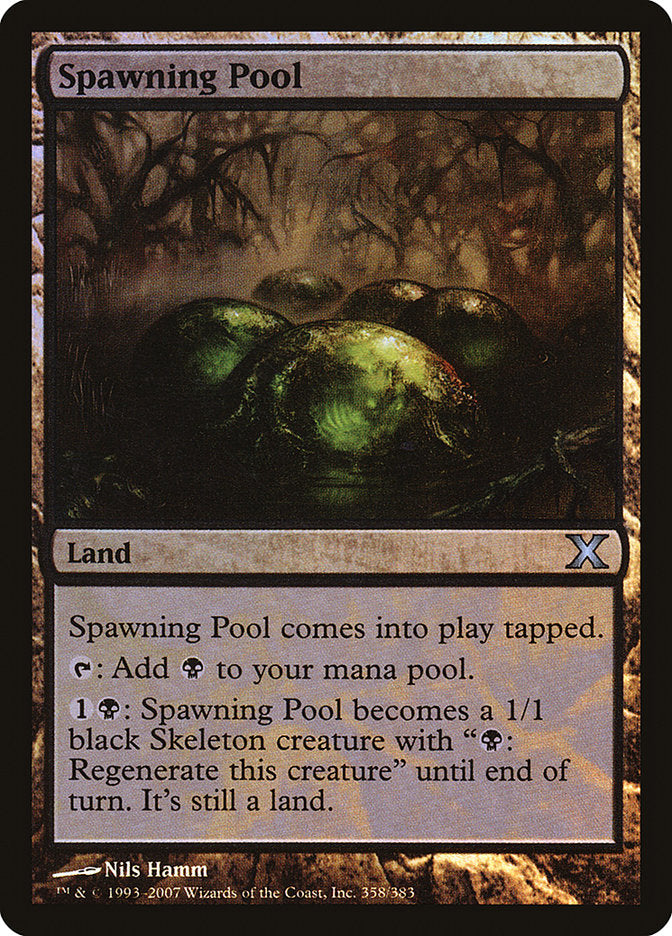 Spawning Pool (Premium Foil) [Tenth Edition] | Empire Gaming NC