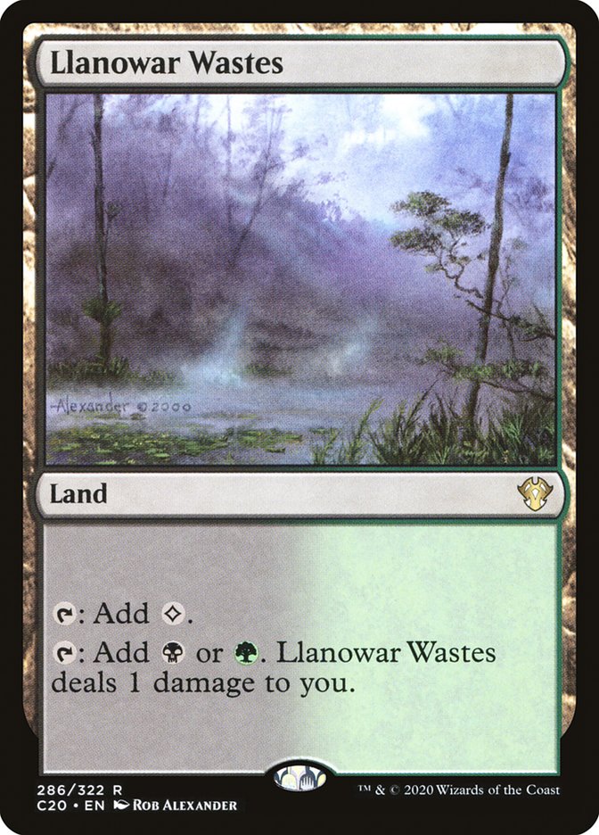 Llanowar Wastes [Commander 2020] | Empire Gaming NC