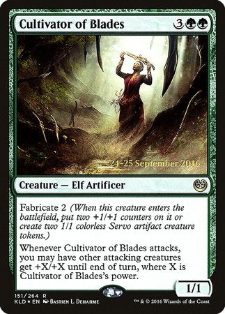 Cultivator of Blades [Kaladesh Promos] | Empire Gaming NC