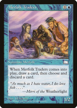 Merfolk Traders [Weatherlight] | Empire Gaming NC