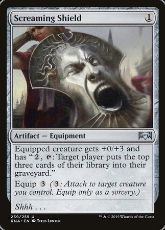 Screaming Shield [Ravnica Allegiance] | Empire Gaming NC