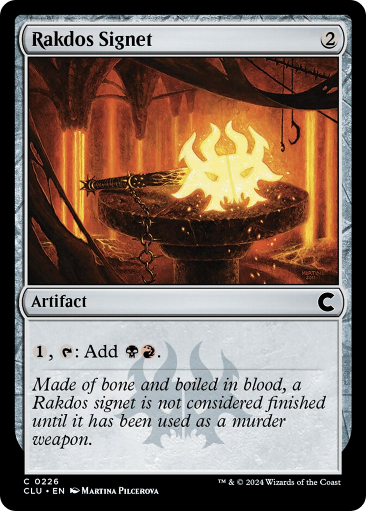 Rakdos Signet [Ravnica: Clue Edition] | Empire Gaming NC