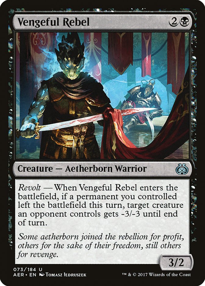 Vengeful Rebel [Aether Revolt] | Empire Gaming NC