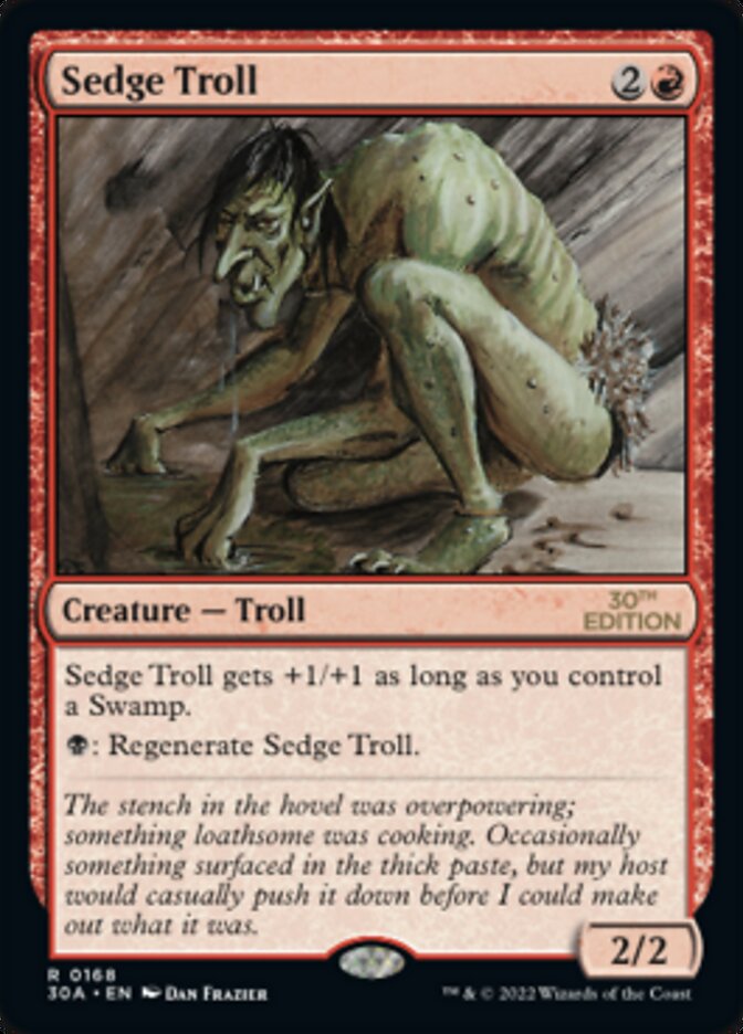 Sedge Troll [30th Anniversary Edition] | Empire Gaming NC