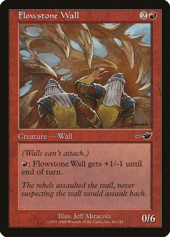 Flowstone Wall [Nemesis] | Empire Gaming NC