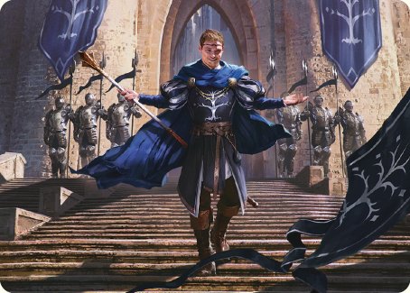Faramir, Steward of Gondor Art Card [The Lord of the Rings: Tales of Middle-earth Art Series] | Empire Gaming NC