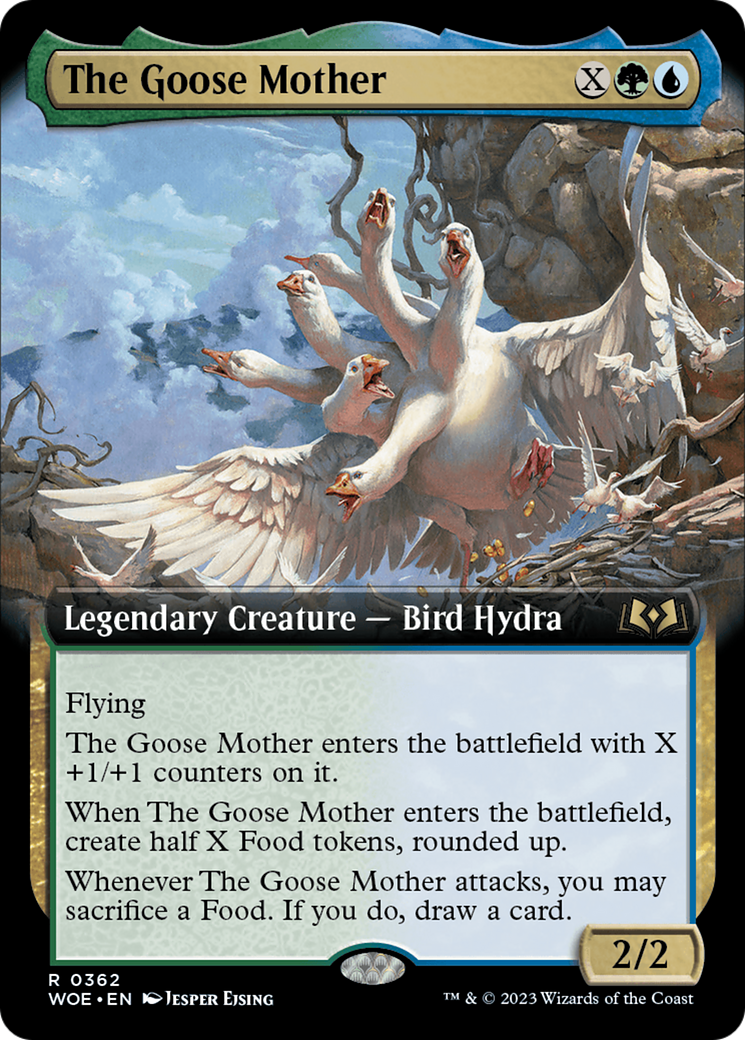 The Goose Mother (Extended Art) [Wilds of Eldraine] | Empire Gaming NC