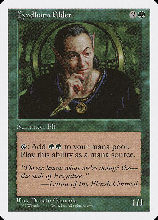 Fyndhorn Elder [Fifth Edition] | Empire Gaming NC