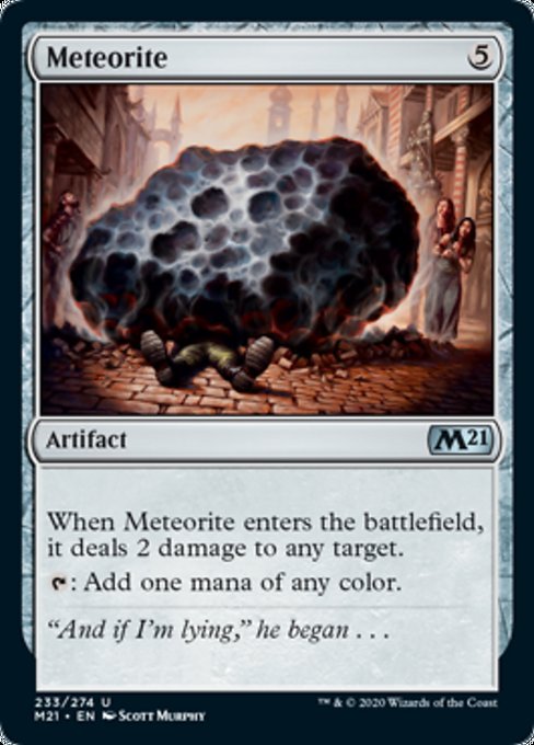 Meteorite [Core Set 2021] | Empire Gaming NC